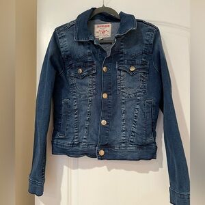 True Religion Blue Jean Jacket Timeless Denim Style